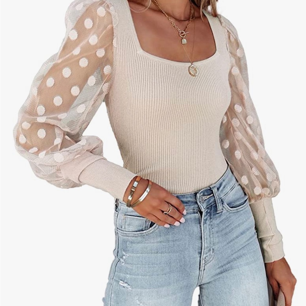 Brand new without tags. Women’s ribbed blouse